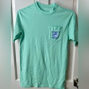Southern Tide Kiawah Island Turquoise T-Shirt, size XS, NWT
